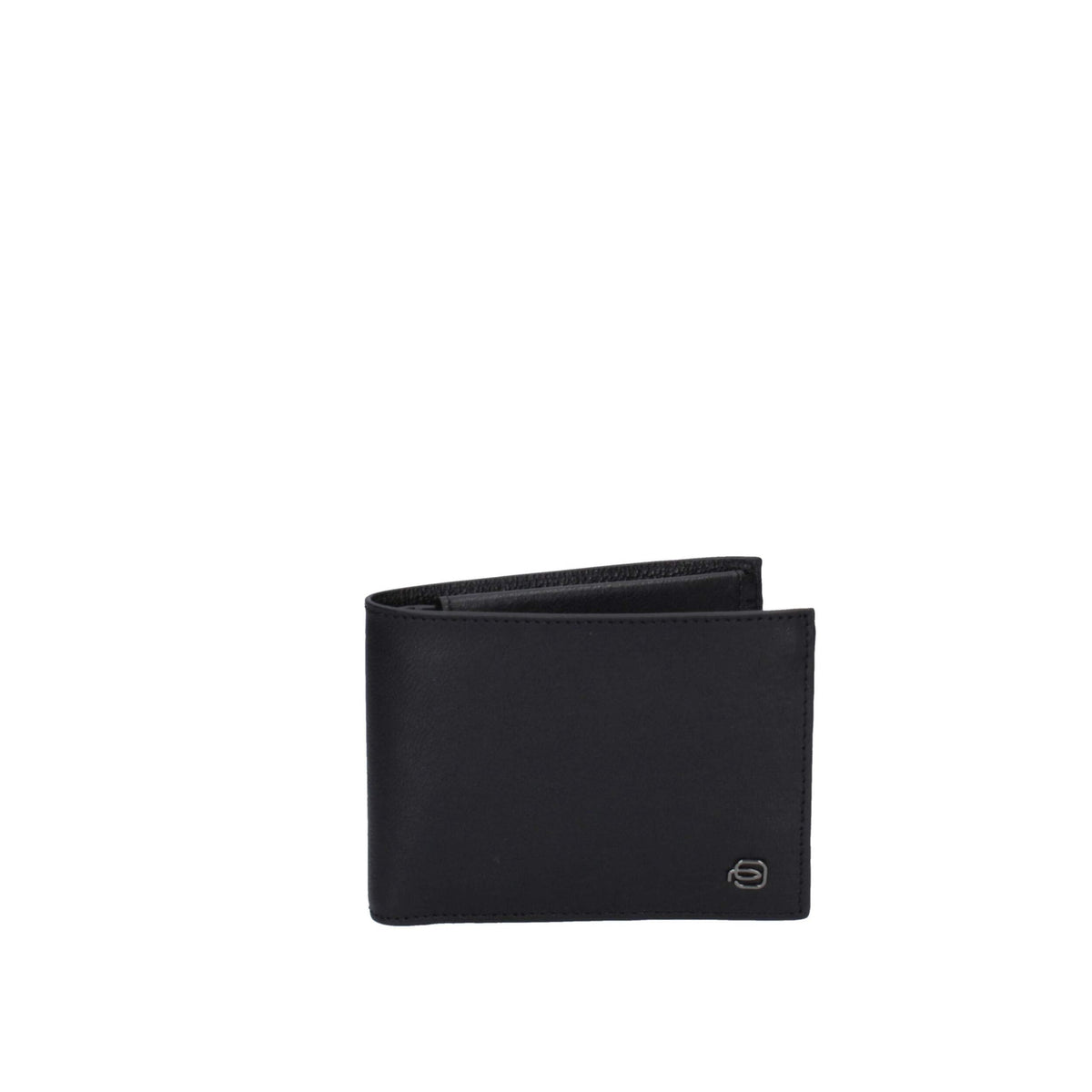 PIQUADRO - Portafoglio uomo con porta monete Black Square Nero