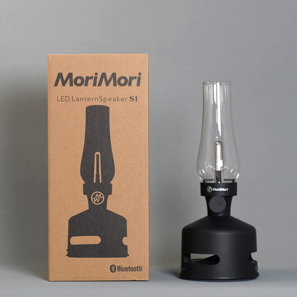 SBAM DESIGN- Lanterna a LED con Altoparlante Mori Mori - Nera