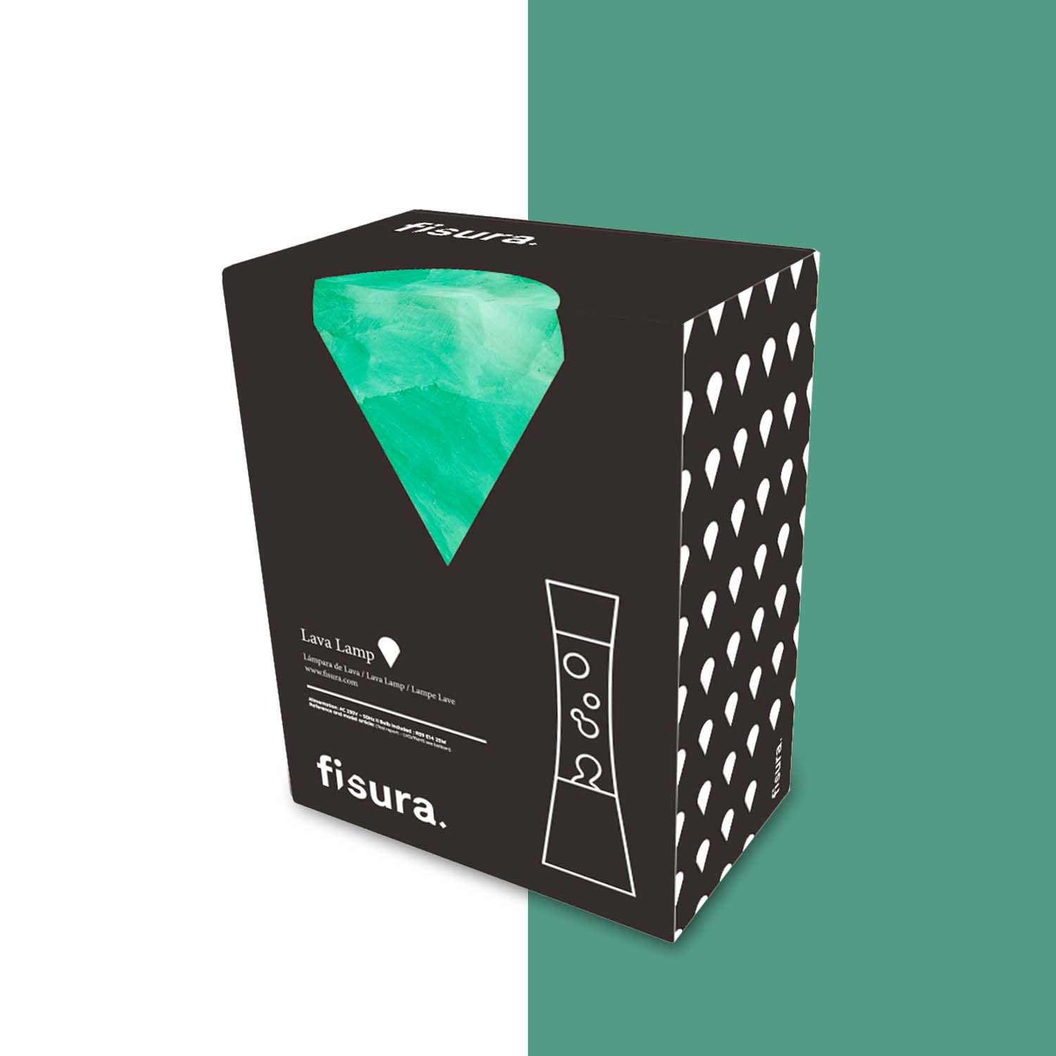 FISURA - Lava Lamp Verde