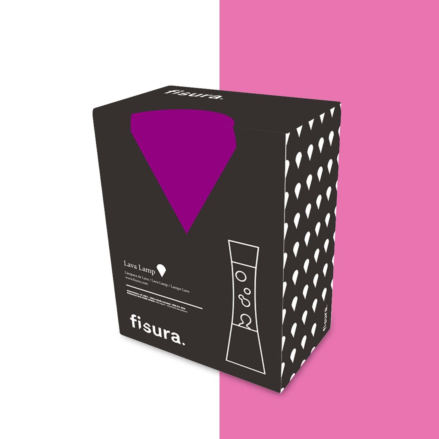 FISURA - Lava Lamp Rosa