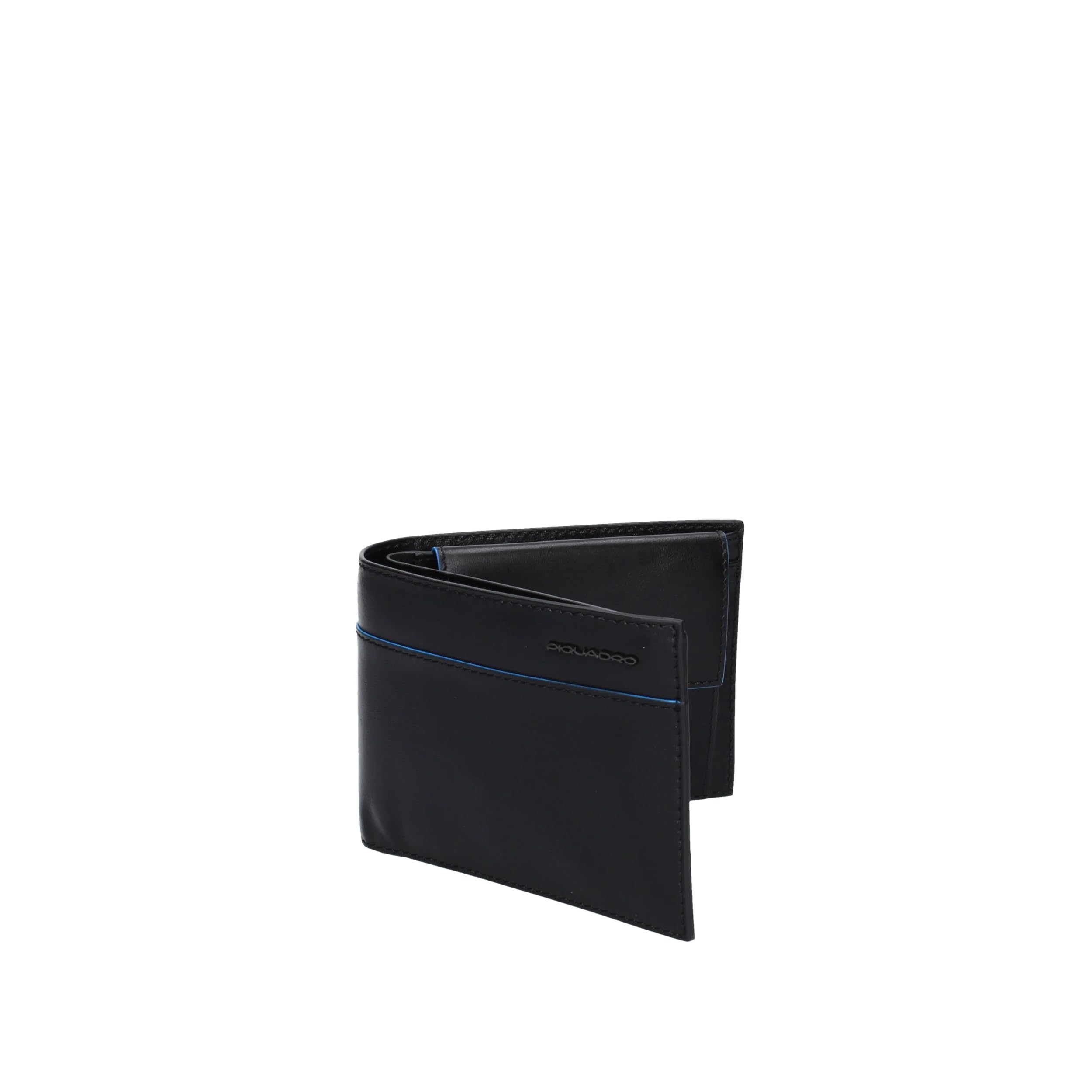 PIQUADRO - Portafoglio uomo con porta monete Blue Square Revamp Nero