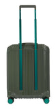 PIQUADRO - Trolley cabina rigido ultra slim a quattro ruote Verde