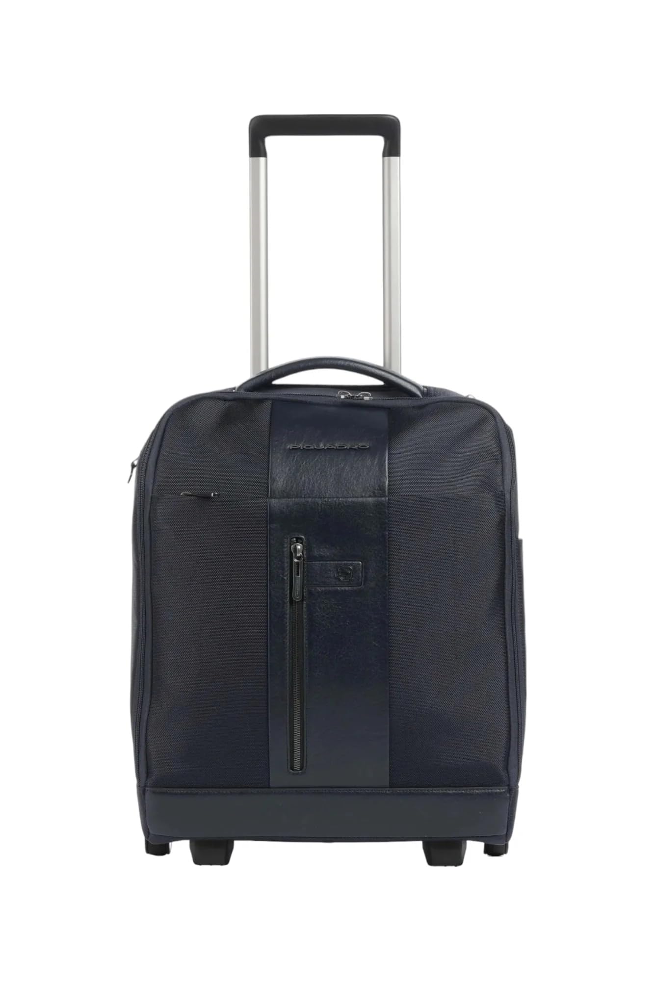 PIQUADRO - Trolley cabina underseater in tessuto riciclato Blu