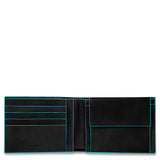 PIQUADRO - Portafoglio uomo con porta monete Blue Square, Nero