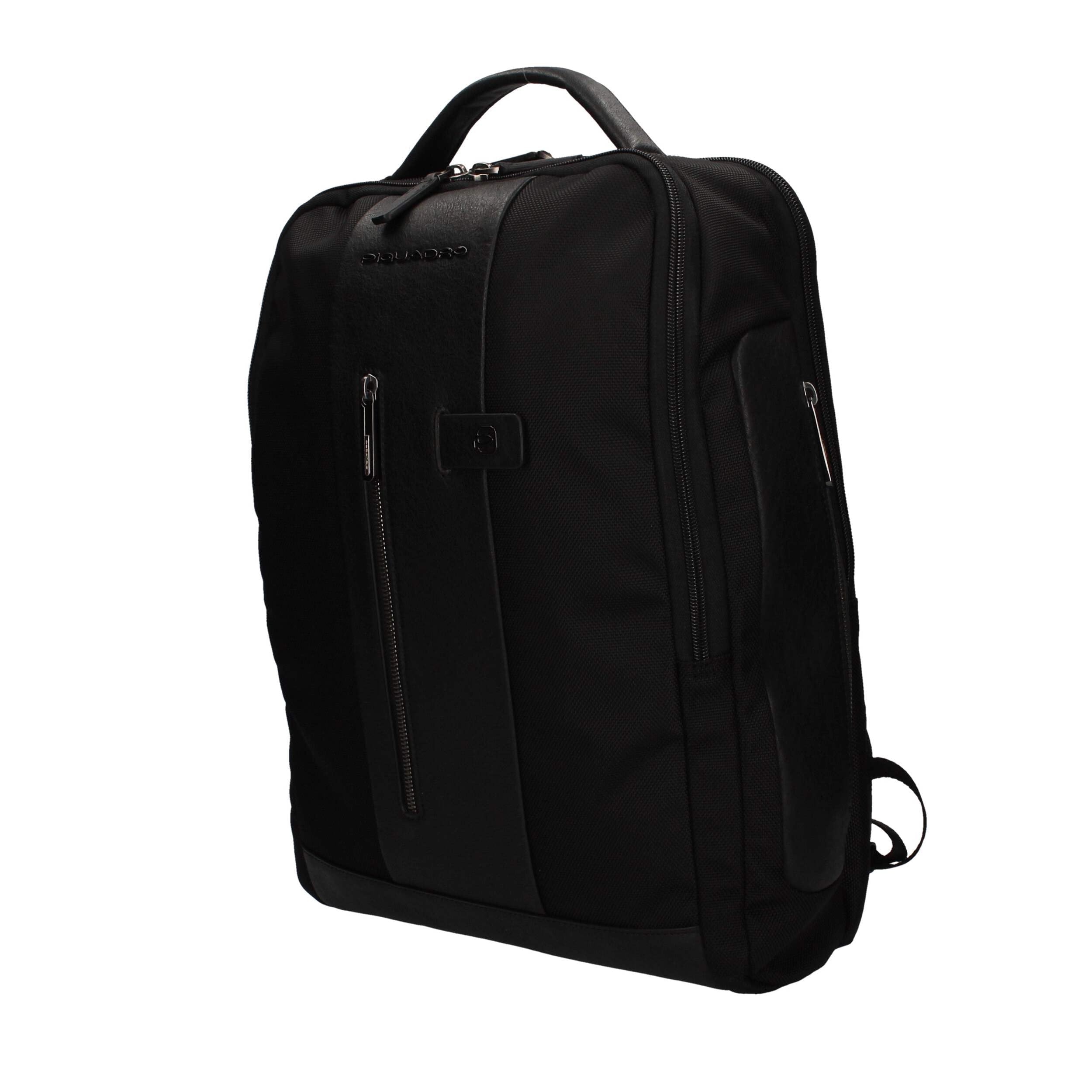 PIQUADRO - Zaino porta pc 15,6 con cavo antifurto Brief2 Nero