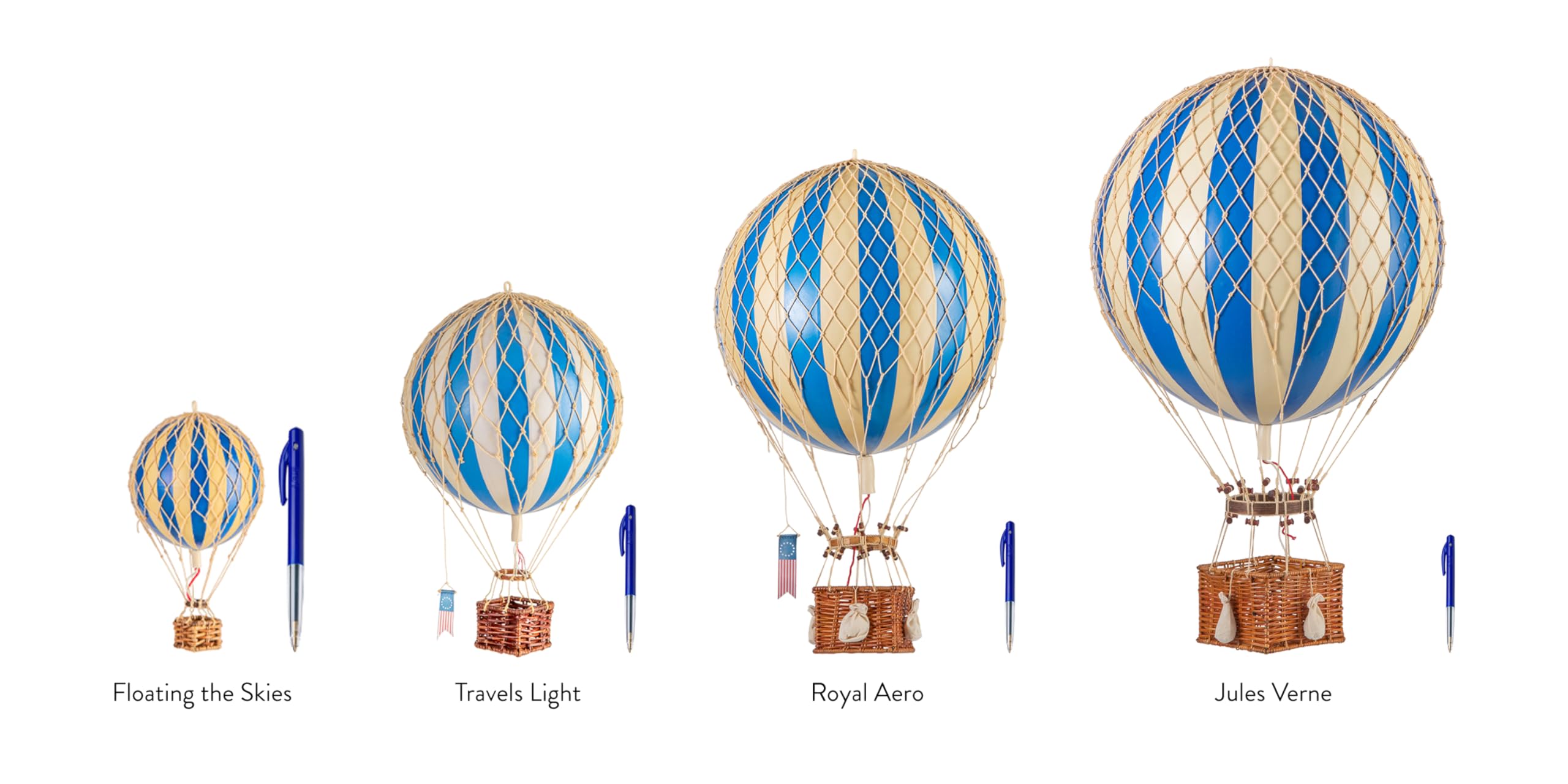 AUTHENTIC MODELS - Mongolfiera Grande Royal Aero Arcobaleno