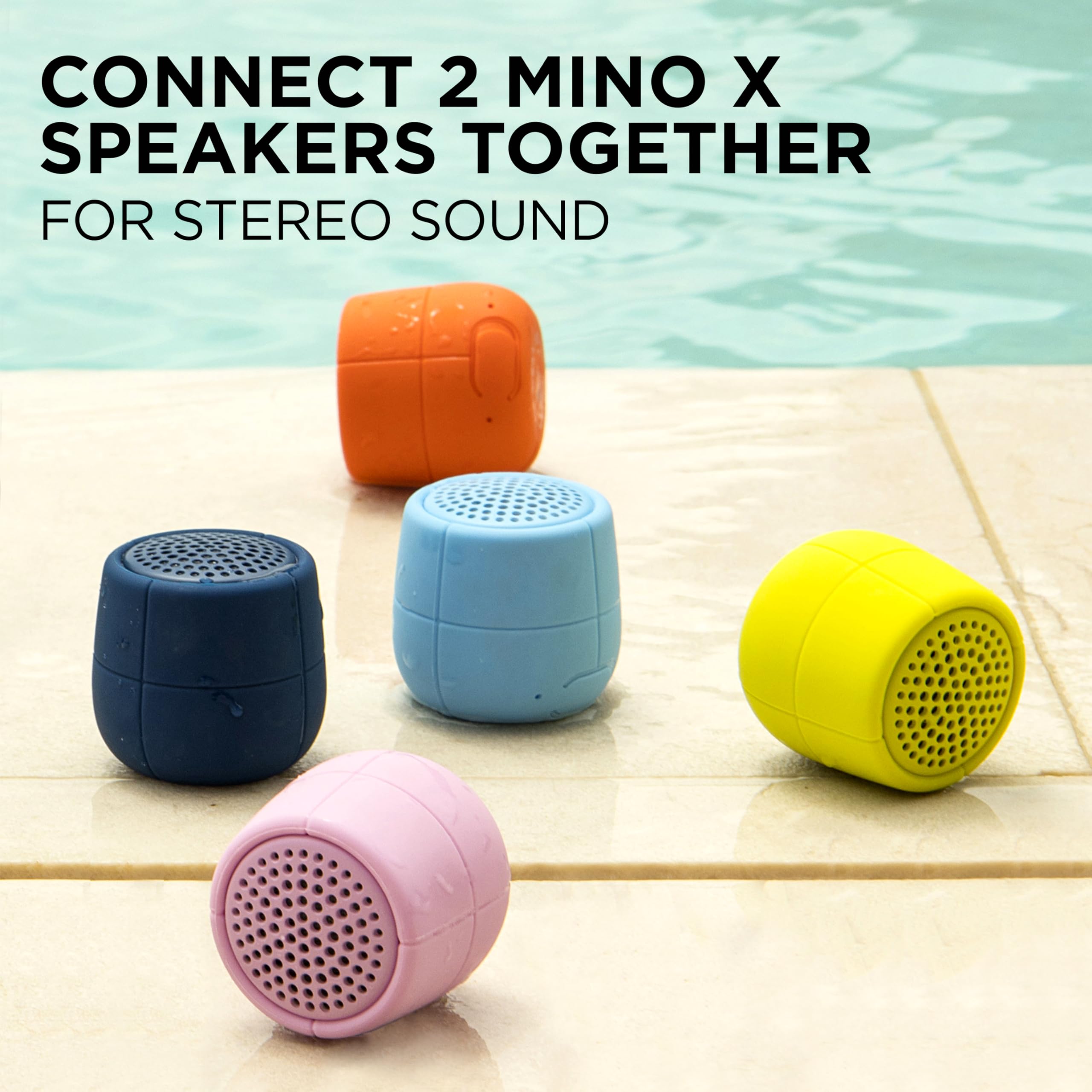 LEXON - Cassa Impermeabile Bluetooth MINO X Azzurro