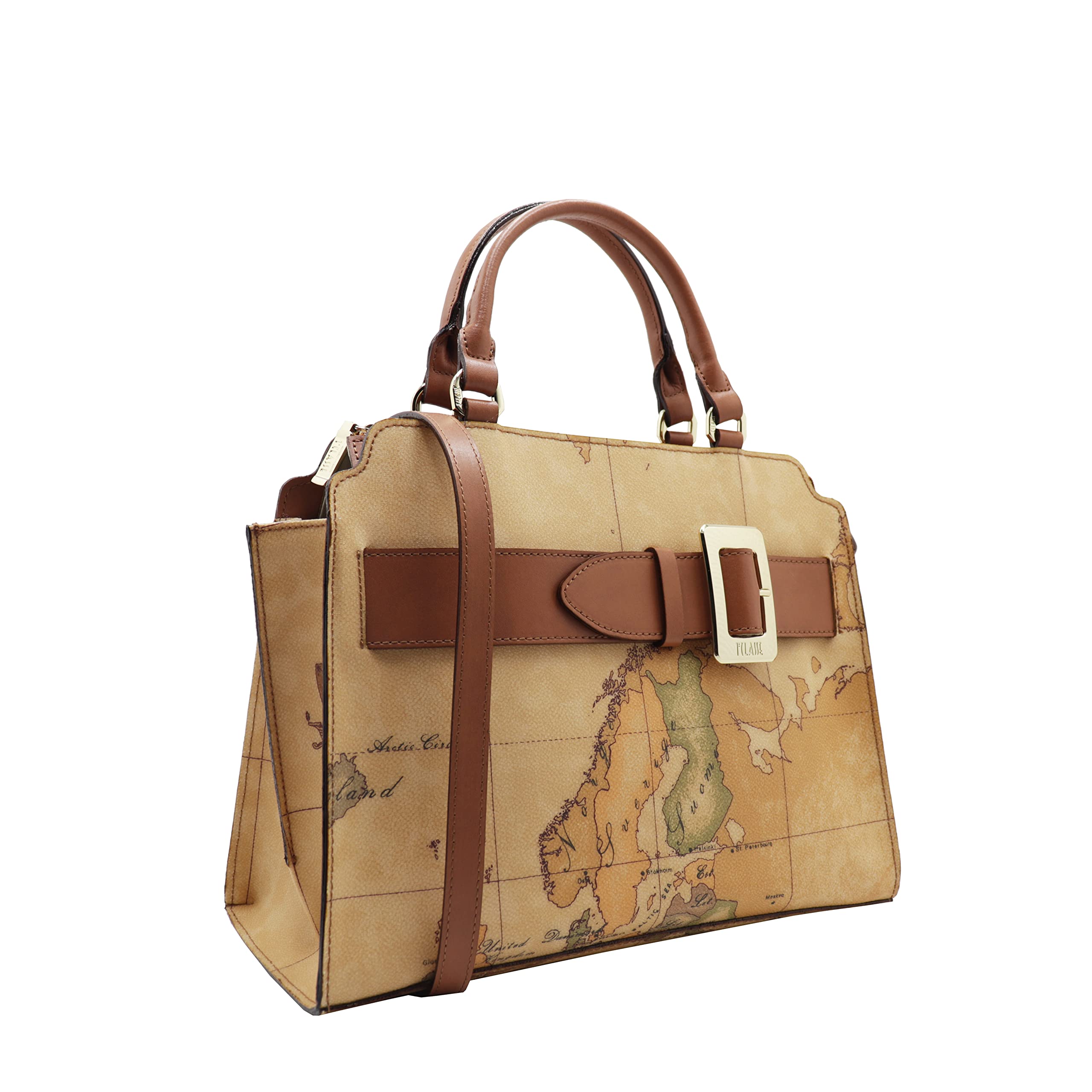 ALVIERO MARTINI 1a CLASSE - Borsa a mano e tracolla E037 Beige