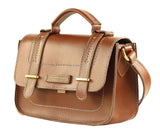 THE BRIDGE - Borsa a tracolla School Bag in pelle , Marrone