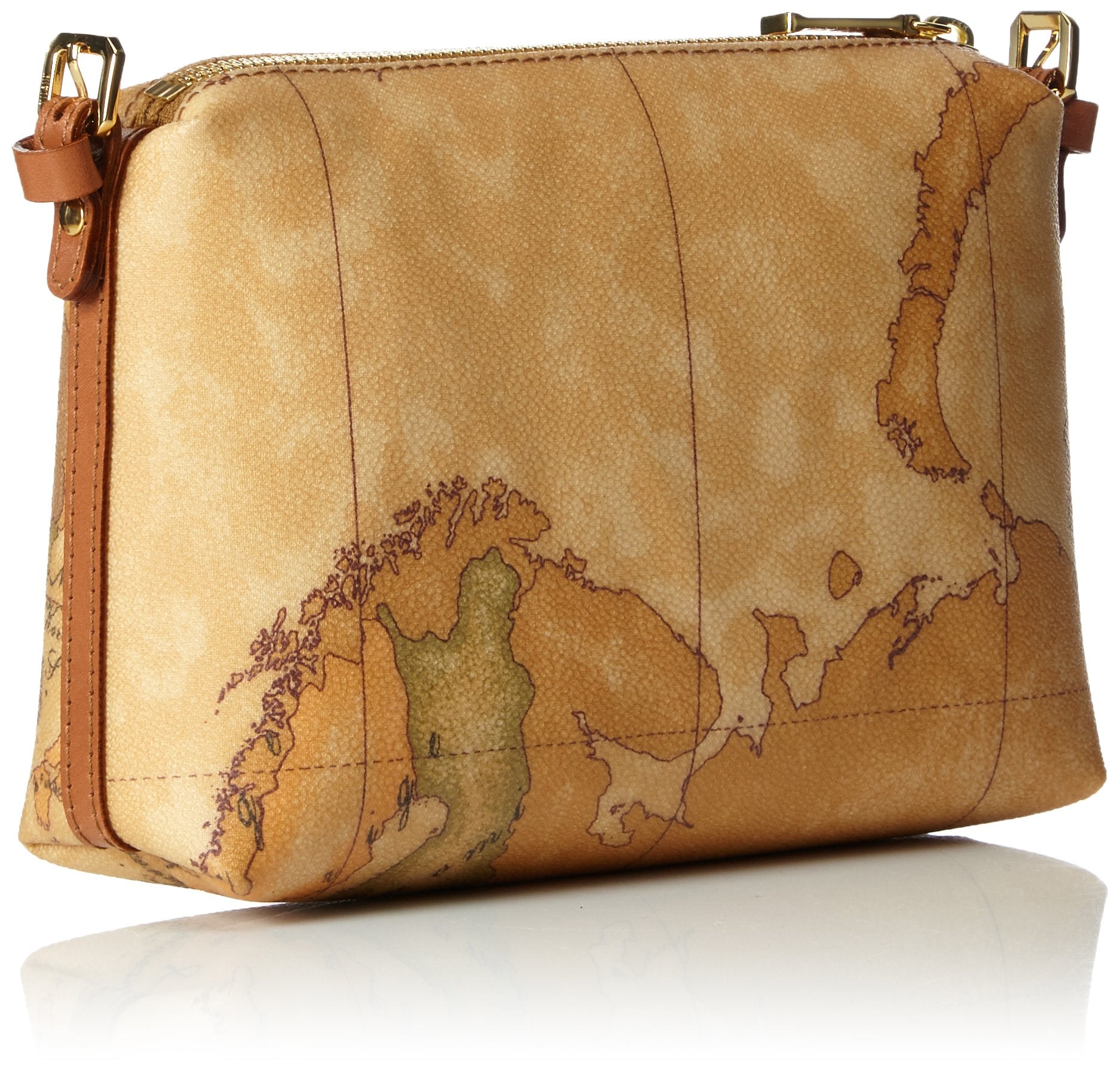 ALVIERO MARTINI 1? CLASSE - Borsa a tracolla mini Geo Classic D027 Beige