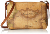 ALVIERO MARTINI 1? CLASSE - Borsa a tracolla mini Geo Classic D027 Beige