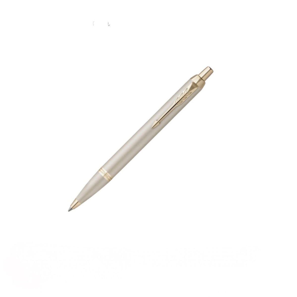 PARKER - Penna a sfera IM Monochrome Champagne, Oro