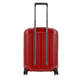 PIQUADRO - Trolley cabina rigido ultra slim a quattro ruote, Rosso