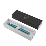 PARKER - Penna roller Vector XL | Laccatura teal metallizzato, Blu Petrolio