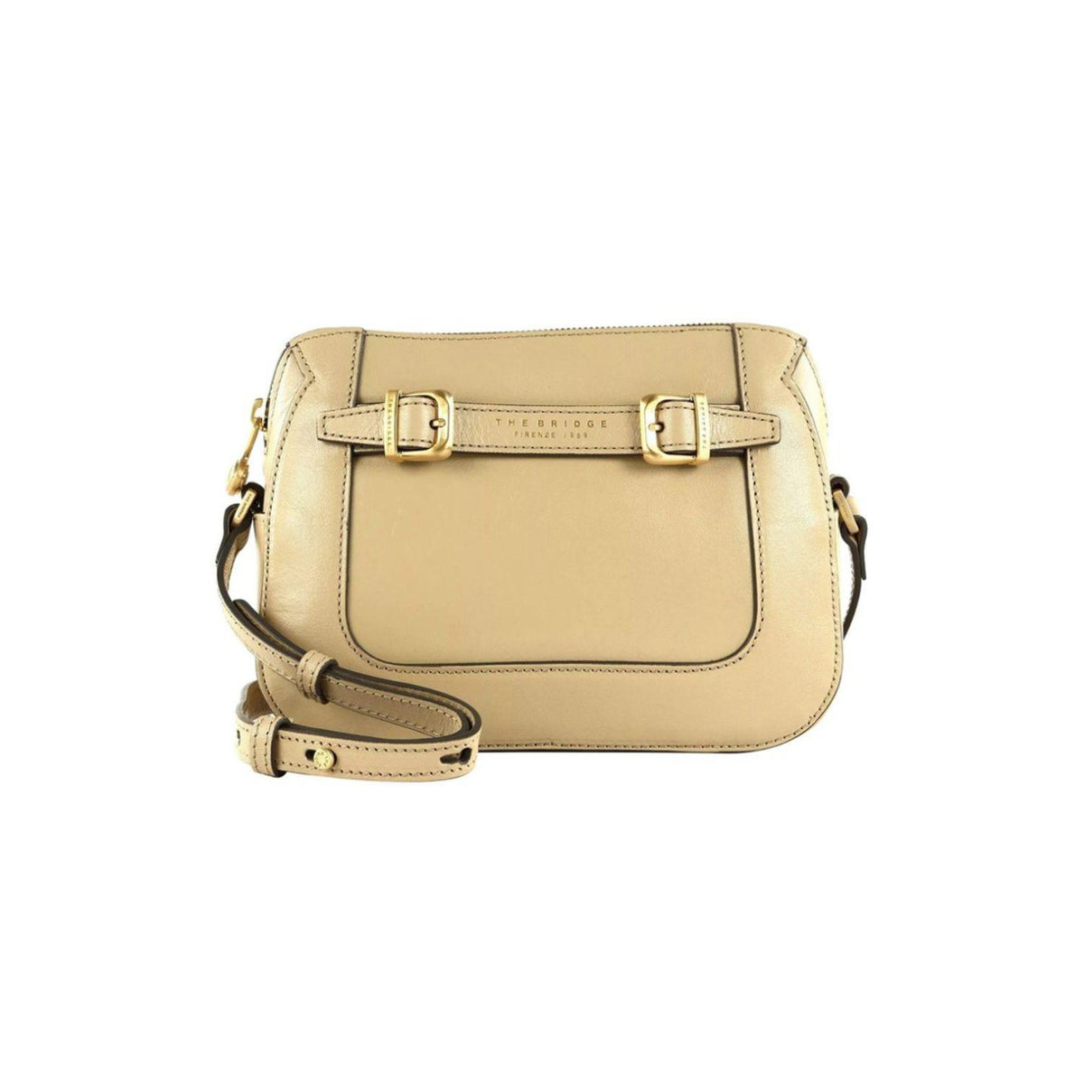 THE BRIDGE - Borsa camera case con tracolla Gaia, Beige