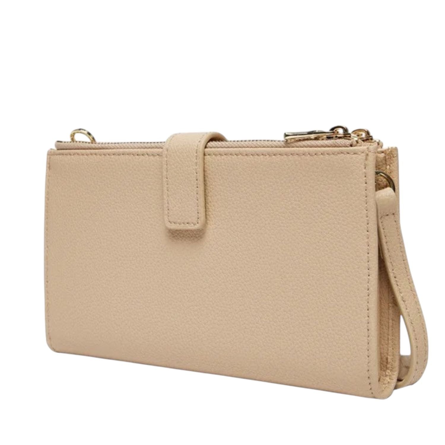 PATRIZIA PEPE - Portafoglio Porta Cellulare Con Tracolla CQ9774 Beige