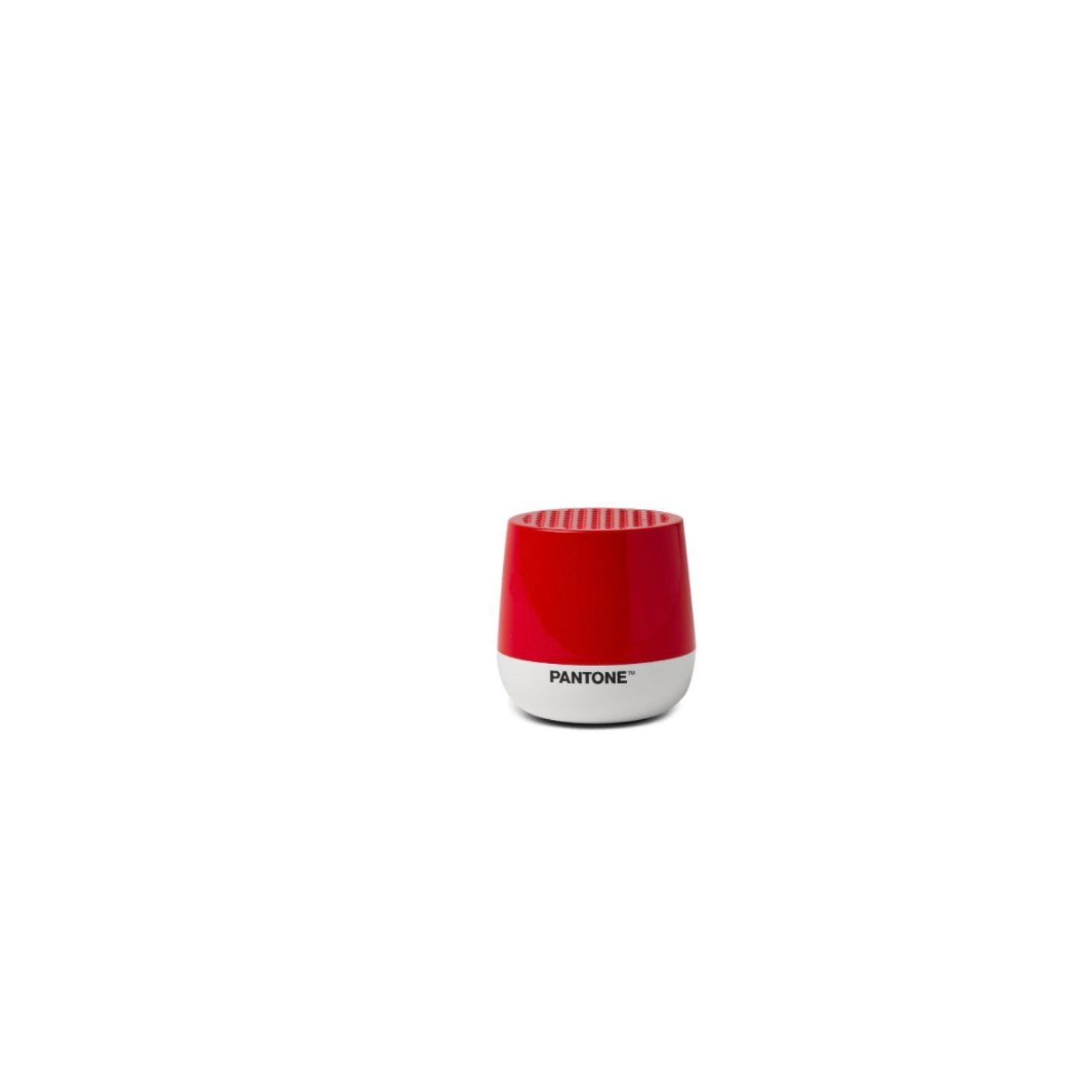 LEXON - Cassa Bluetooth Pantone 3W, Rosso