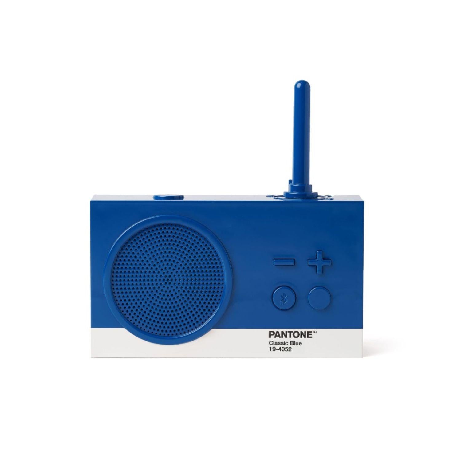 LEXON - Pantone Radio FM e Speaker 3W, Blu