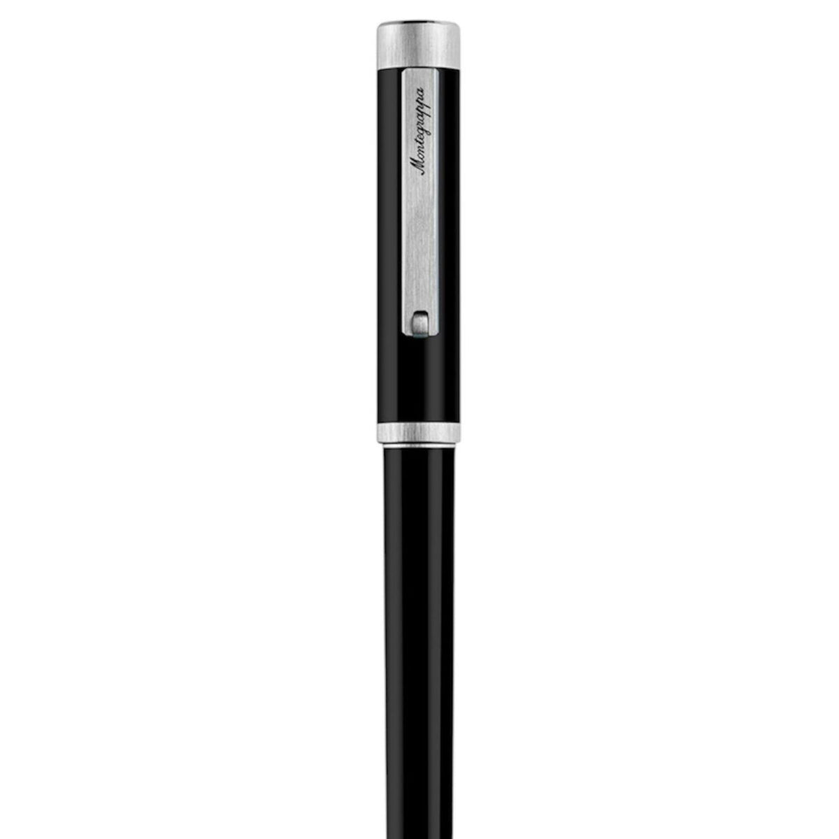 MONTEGRAPPA - Penna a sfera Zero Palladium, Nero