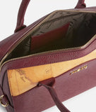 ALVIERO MARTINI 1a CLASSE - Digital City bauletto con tracolla Burgundy