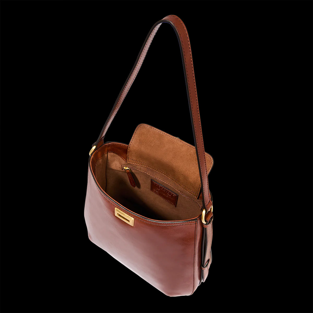 THE BRDIGE - Hobo bag, Marrone