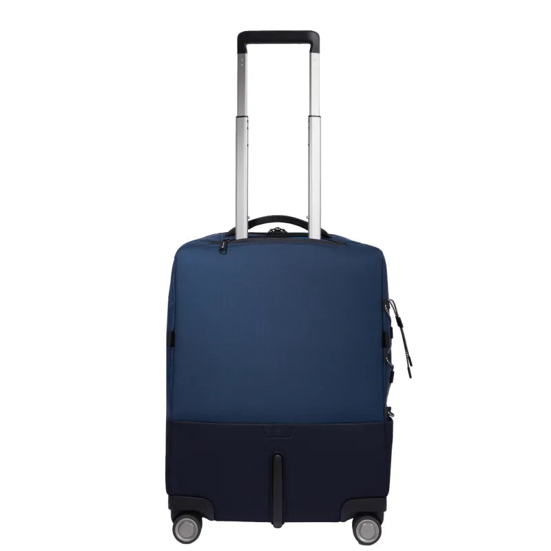 PIQUADRO - Trolley cabina 4 ruote modulare C2O Blu