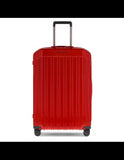 PIQUADRO - Trolley medio rigido a quattro ruote, Rosso